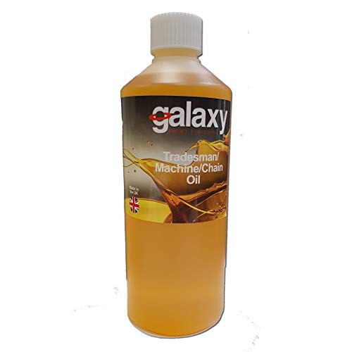 Galaxy Print Finishing High Grade Chainsaw/Bicycle Chain Oil - Non-Toxic - High Smoke Point - 1 Litre