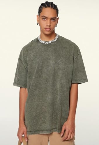 Aelfric-Eden-Mens-Oversized-Vintage-T-Shirts-Acid-Wash-Cotton-Solid-Tee-Shirt-Drop-Shoulder-Streetwear-Basic-Tees-Tops