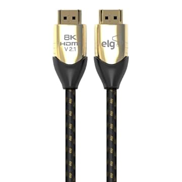 Cabo Hdmi 2.1 áudio e vídeo Ultra Hd Speed 2m Hs8k20 Elg