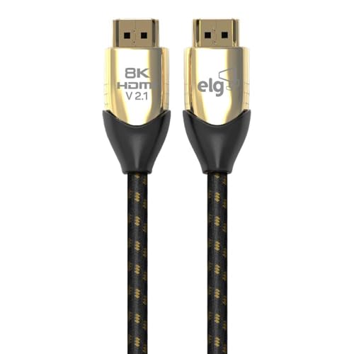 Cabo Hdmi 2.1 áudio e vídeo Ultra Hd Speed 2m Hs8k20 Elg