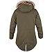 bw-online-shop Ladies Fishtail Winterparka mit Futter oliv - XL