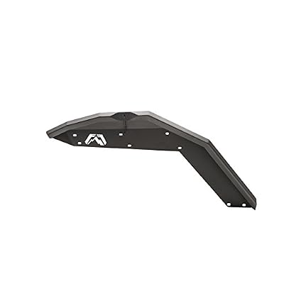 Fab Fours 07-18 JK F/FNDRFLR; 18-19 JL, Black (JK1003-1)