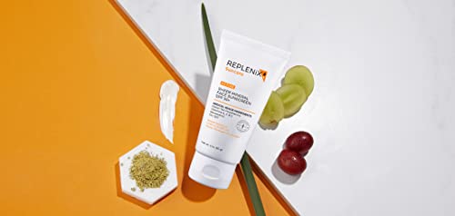 Replenix Sheer Physical Sunscreen Cream SPF 50 Plus, 2 oz