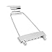 Guitar Trapeze Bridge, Metal Adjustable Guitar Trapeze Tailpiece Bridge Lightweight Easy To Use Replacement for Performers for Performance (Silver)