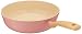Retro Deep 10" Ceramic Non-Stick Frying Pan, Pink