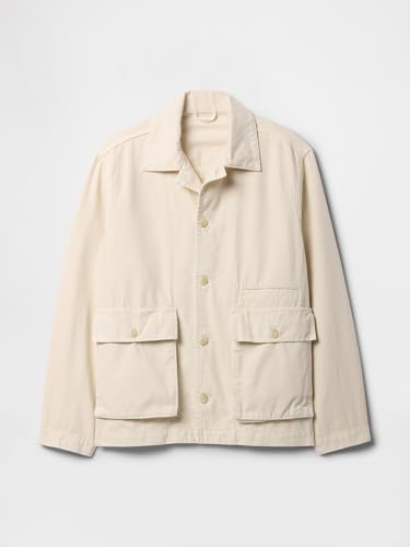 GAP Men's Denim Utility Shacket 5