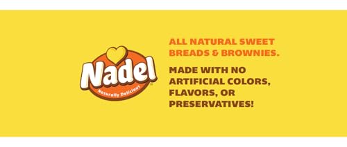Image of Nadel - NATURALLY DELICIOUS APPLE SPICE CAKE SLICES (12 Pack) Sweet Breads & Cakes, Back to School lunch snack, breakfast bar