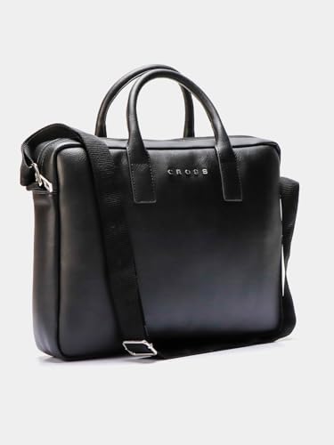 Image of Cross Mens Black High Volt Stylish 15 Inch Laptop Bag