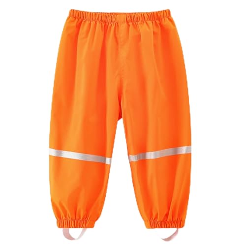 Boys Girls Toddlers Waterproof Rain Pants Mud Proof Lightweight Splash Pants