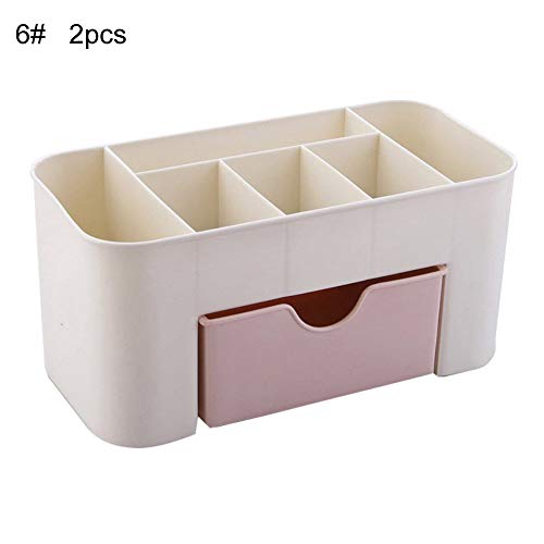 ekqw015l Fashion Jewelry Box Organizer Storage Container & 1/2Pcs Cosmetics Makeup Brush Holder
