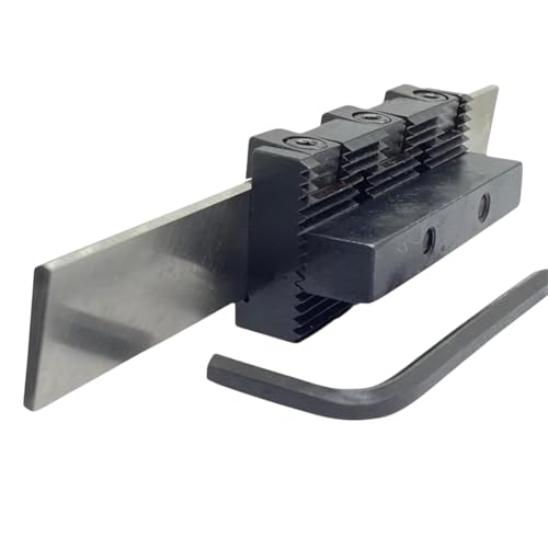 Image of Lathe Adjustable Parting /Cut Off Tool Holder 12mm Shank with 3 /4 inch (19mm) HSS Blade - Height Adjustable Centre Lathe Parting Tool for Precision Cutting