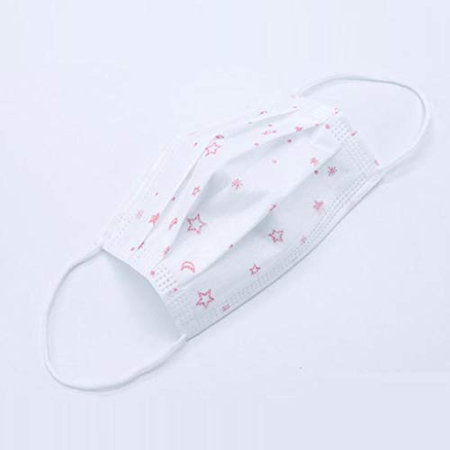 AxiBa descartável 3 camadas de tecido de algodão antipoeira com elástico antipoluição do ar para uso