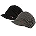 INOGIH 2 Pieces Chemo-Headwear Women Cancer-Hat Cotton Visor-Newsboy Beanie