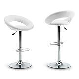 BELLEZE Modern Faux Leather Barstools Counter Stool for Kitchen Island, Pub or Arcade Game Room,...