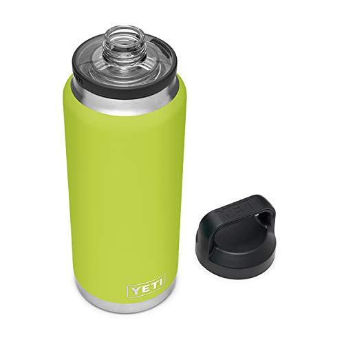 YETI Rambler Bouteille isotherme en acier inoxydable avec bouchon Ă bec Chartreuse 1 020 g