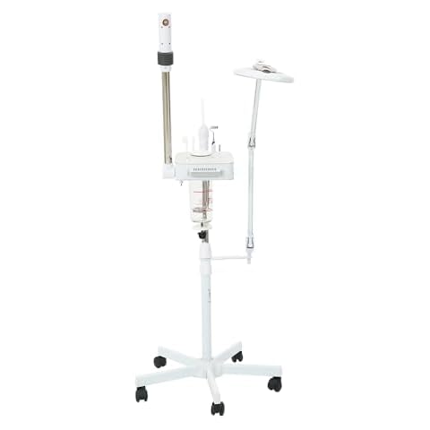Facial Ozone Steamer 4 in 1 with Magnifying LED Light, High Frequency and Galvanic Aroma Therapy by SKINACT Cover