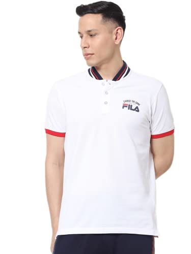 Image of Fila Mens Ian WHT Polo