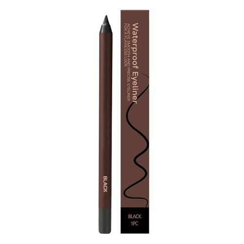 Lápiz delineador de ojos | Definder de los ojos | EyeLiners automáticos | Maquillaje lisa liso liso de cebolletas | Lápiz afilable de 24 horas de larga duración, sin manchas, desvanecimiento, maquilla