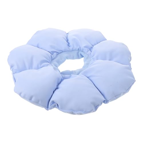 Collier élisabéthain ajustable bleu taille M pour protéger sans stresser - 2