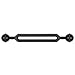 Ikelite 4081.07 Slotted 7-Inch Ball Arm Section 1-Inch - Black