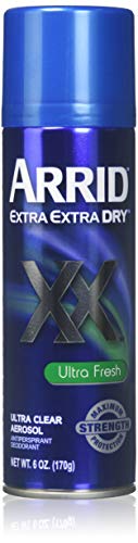 ARRID XX Ultra Clear Anti-Perspirant Deodorant Spray, Ultra Fresh 6 oz (Pack of 11)
