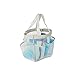 White Mesh Shower Caddy Tote - Portable, Quick Dry, Hanging Toiletries, Cosmetics and Bath Products Organizer - 7 Pockets - Mildew Resistant - by Honey-Can-Do