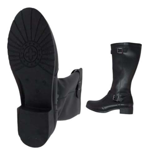 BOTA DE COURO CANO LONGO FORRADA COM LÃ LA HOYA 917 (BT917, BR, Adulto, Numérico, 37)