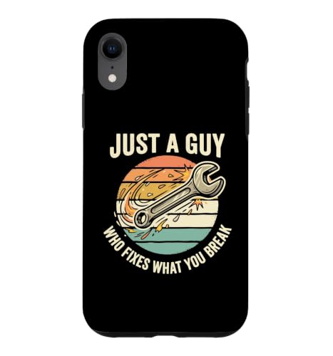 ���J�j�b�N Just A Guy Who Fixes What You Break�����ԏC�� �X�}�z�P�[�X iPhone XR �p