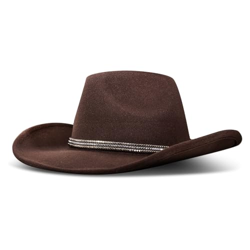 Image of Lucky Brand Womens Ranger Hat | Wide Brim | Felt | Rancher | Americana | Western Inspired | Classic | Fashion | Cowboy