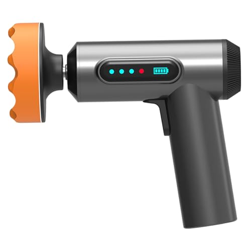 Polisseuse pour voiture, polisseuse sans fil 2000 mAh avec 3 tampons et pales de ventilateur, machine à polir à affichage numérique pour le nettoyage et le cirage des voitures. Polisseuses lus