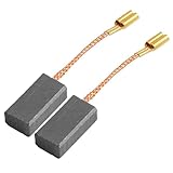 2 Pcs 5mm X 8mm X 15mm Power Tool Electric Hammer Coal Brush Compatible with Electric Motor or Generator