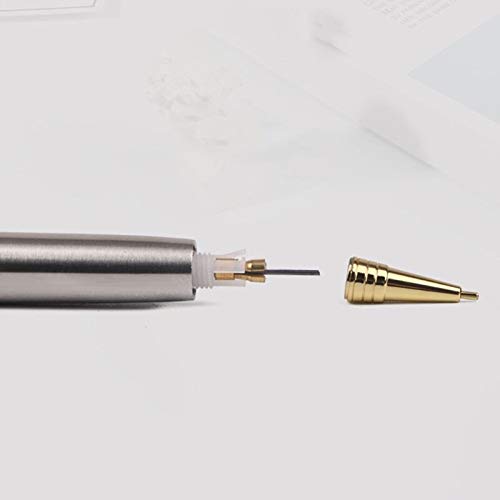 0,5 mm Kugelschreiber aus Metall, Druckbleistift, automatische Stifte, Schreib- und Zeichenbedarf, Schulbedarf, Schreibwaren (2 Stück)
