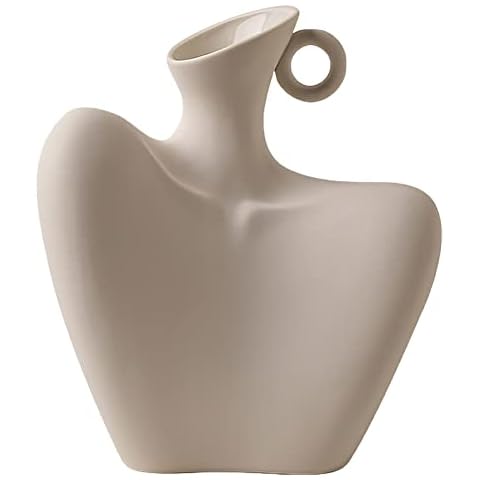 Ceramic Female Form Body Shape Vase Cover