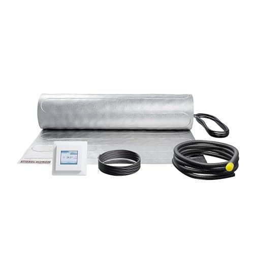 Stiebel Eltron 205736 140/1 Set Plus Kit de Chauffage au Sol électrique FTD, argenté