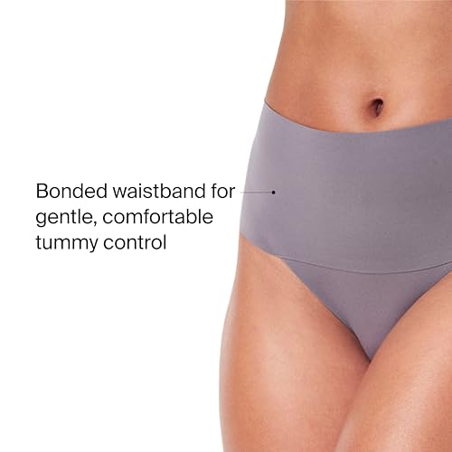 Image of SPANX SPANXsupersmooth Undie-tectable Thong - Comfortable Core Control - Invisible Shapewear - Women No Show Thong Underwear