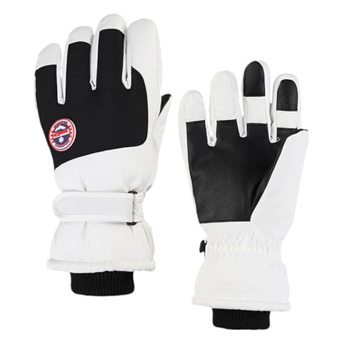 Ywmsfl Cold Weather Sports Gloves with Touching Screen Tip Water and Slip for Skiing and Snowboarding