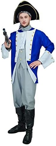 Adult Men's Colonial General Costumes