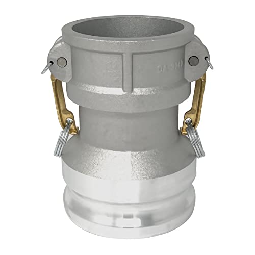 Gloxco Aluminum Type DA Cam and Groove Hose Fitting, Reducer, 3