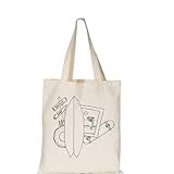 Bolsa Ecológica 'BRASIL' - 100% algodão(SURF)