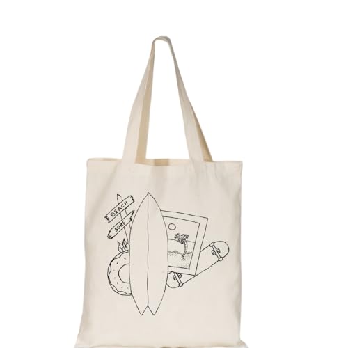 Bolsa Ecológica 'BRASIL' - 100% algodão(SURF)