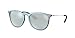 RAY-BAN RB4171 Erika Round Sunglasses, Grey Mirror Flash Grey/Silver Mirror, Green Mirror Silver