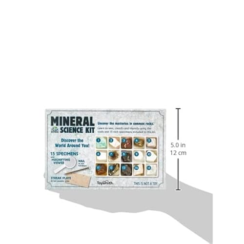 Snapklik.com : STEM Toy Mineral Science Kit Geology Rock Specimen For ...