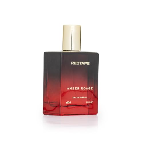 Image of Red Tape Amber Rouge Eau De Parfum for Women 50ML | Long-Lasting Luxury Perfume | Fragrance Spray | Premium Scented Gift for Her