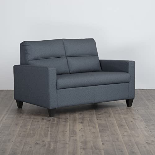 Image of Home Centre Clary Beige Fabric 2-Seater Sofa - 122cm