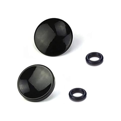 LXH 2 PACK Black Metal Concave and Bulged Surface Camera Soft Shutter Release Button Compatible with Fujifilm X100F X-T2 X100T X-PRO1/2 X-T10/20 X-E2S X100 X100S X10/20/30 X-E1 X-E2 STX-2 Olympus OM-1 Cover