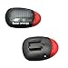Whyzsjnclg Solar-Powered Bike Tail Light, LED Rear Light Rear Lights for Night Cycling Warning Safety