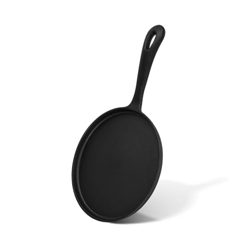 Fissman Cast Iron Crepe Pancake Pan, 22 x 1.5 cm Size