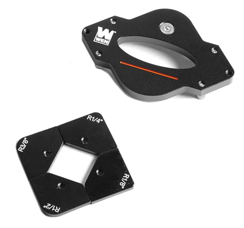 Gabarits d'angle pour défonceuse avec profilés précis WEN RA001R - 4