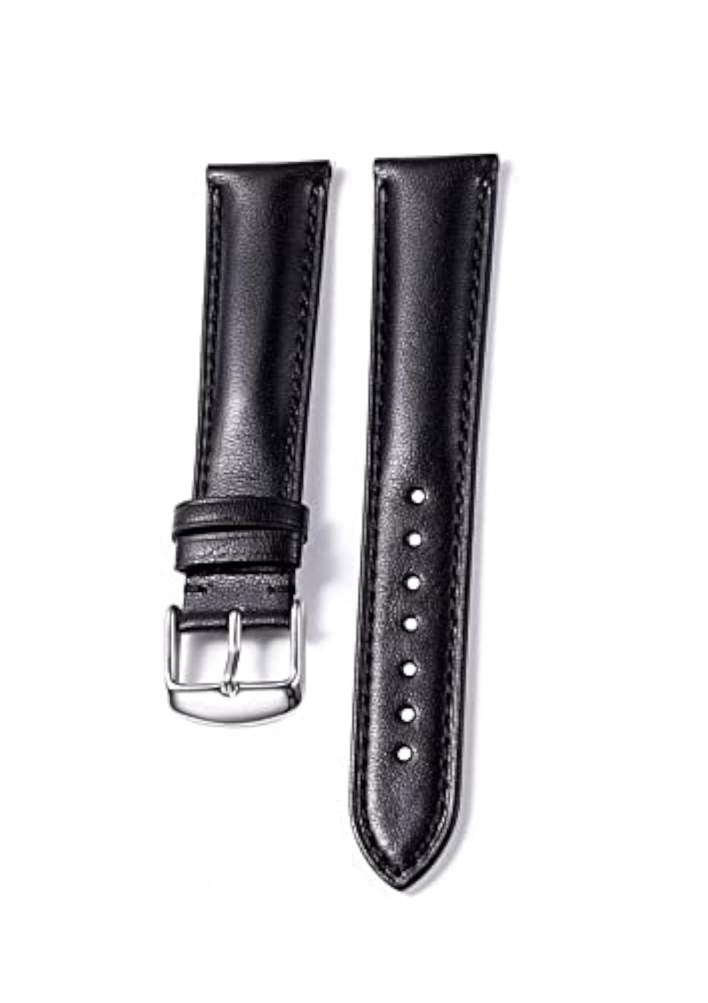 Genuine Leather Watch Band Strap, 19mm