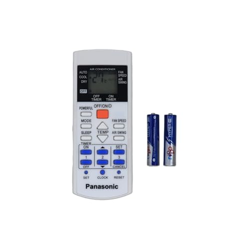 Image of Electronic Spices AC Remote | Compatible with Panasonic AC (Model AC-29C) with AAA Batteries
